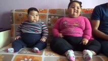 Niğde 2,5 Yaşındaki Semanur 55, Kardeşi 9 Aylık Yılmaz Buğra 25 Kilo