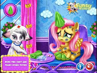 My Little Pony Fluttershy And Rarity Help And Cleaning Baby Game Compilation HD