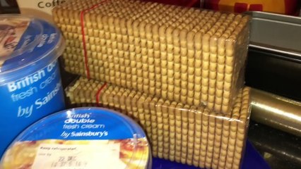 حلوى البسكويت غير شكل