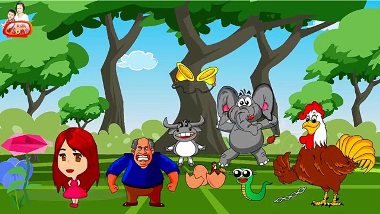 เพลงเด็ก ก เอ๋ย ก ไก่ ชะชะช่า แบบเรียน ก-ฮ สำหรับเด็กอนุบาล การ์ตูน น่ารักๆ - Learn Thai Alphabet