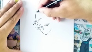 COMO DESENHAR o GOKU ROSE