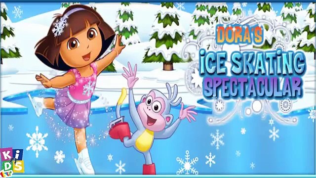 Dora The Explorer - Doras Ice Skating Spectacular Game