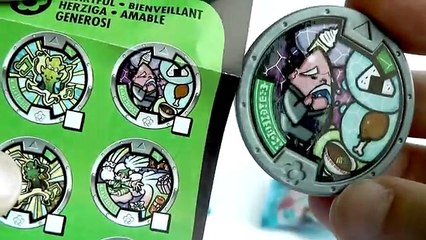 SOBRES SORPRESA DE YO-KAI WATCH con medallas de Pelochnyan, Kopadante, etc