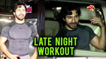 Varun Dhawan LATE NIGHT Gym Session Spotted At Juhu