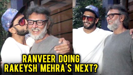 Ranveer Singh NEW MOVIE with Rakeysh Omprakash Mehra? Spotted Late Night