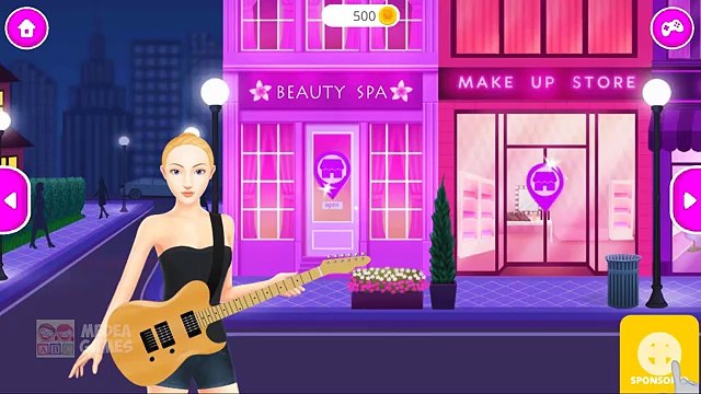 Fun Care - Makeover Learn Colors Kids Games Hair Salon SPA Dress up - Play Angelinas Salon