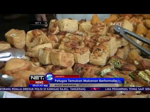 Razia Makanan, Petugas Temukan Makanan Berformalin Di Jakarta -NET5