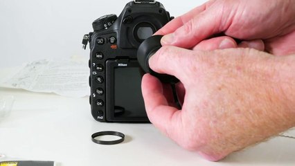 How To Install Nikon DK 19 Rubber Eye Cup On The Nikon D850
