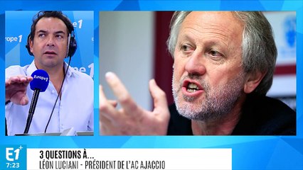 Ajaccio-Toulouse : "On va y aller avec courage et abnégation", assure le président de l'AC Ajaccio