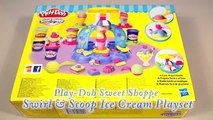 Hasbro Play-Doh Sweet Shoppe Swirl & Scoop Ice Cream 培乐多冰淇淋圣代套装
