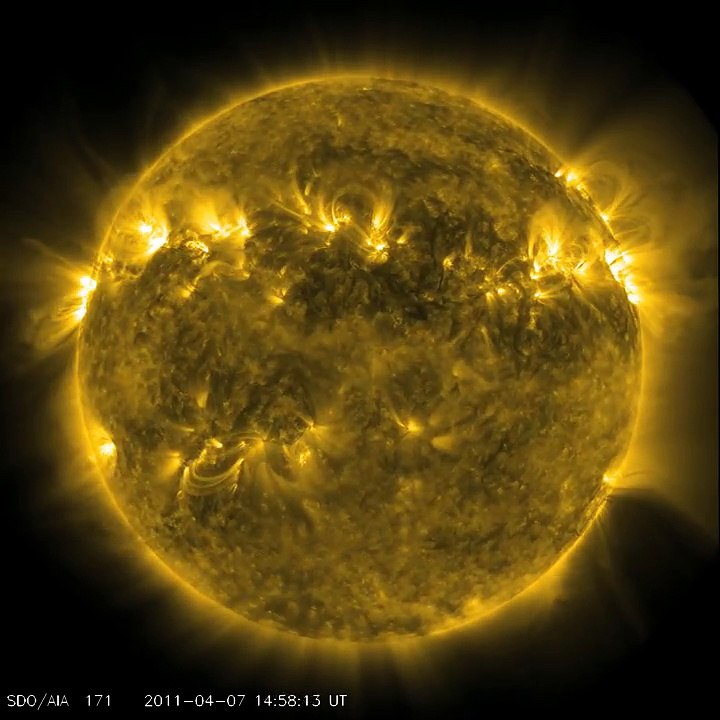 One-Month Solar Rotation
