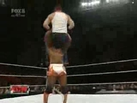 ECW 6 12 07 Shelton Benjamin vs Jimmy Wang Yang