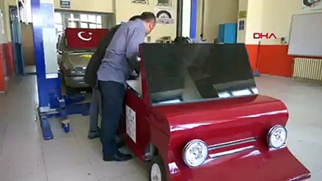 Vanlı öğrenciler mini otomobil yaptı; 11 beygir gücünde, 50 kilometre hıza ulaşıyor