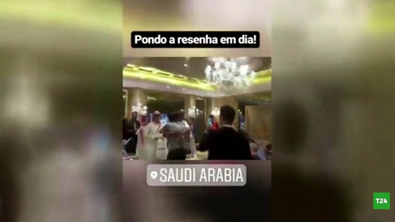 Ronaldinhodan Arabistan ziyareti