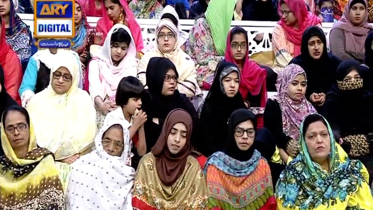 Shan e Iftar – Segment – Middath-e-Rasool  – 21st May 2018