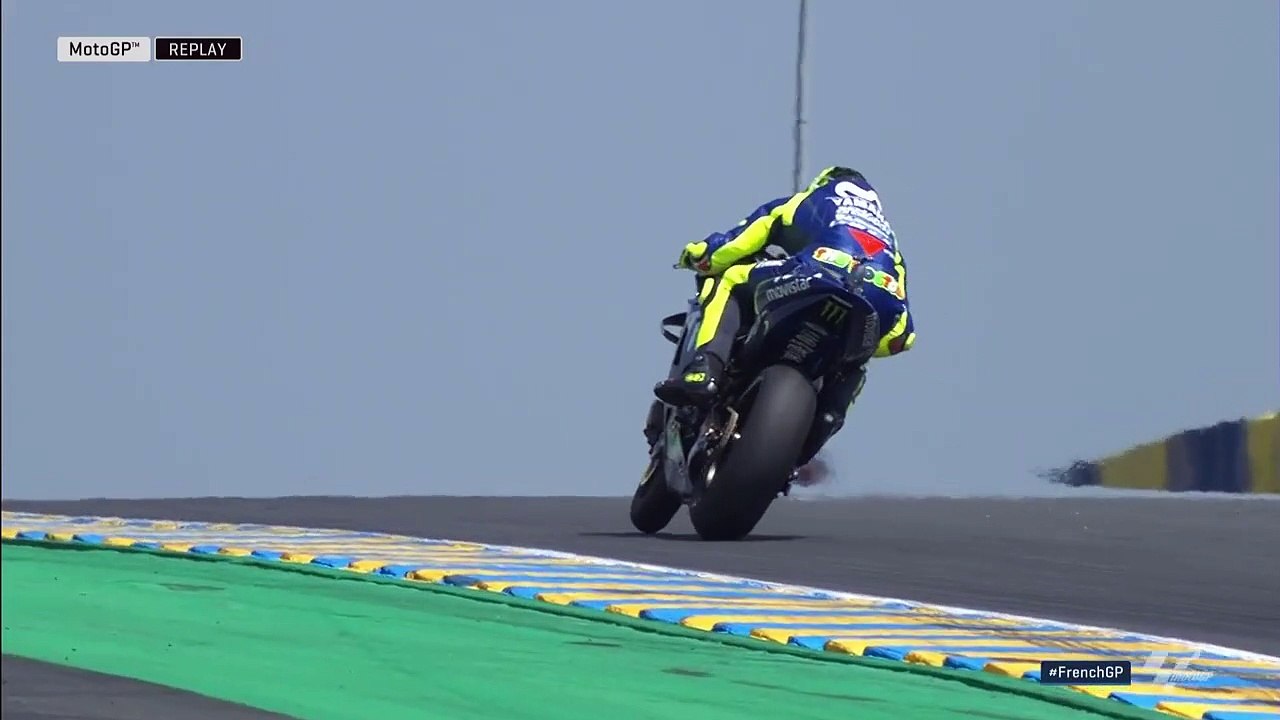 Rossi le Mans 2018 Slow motion