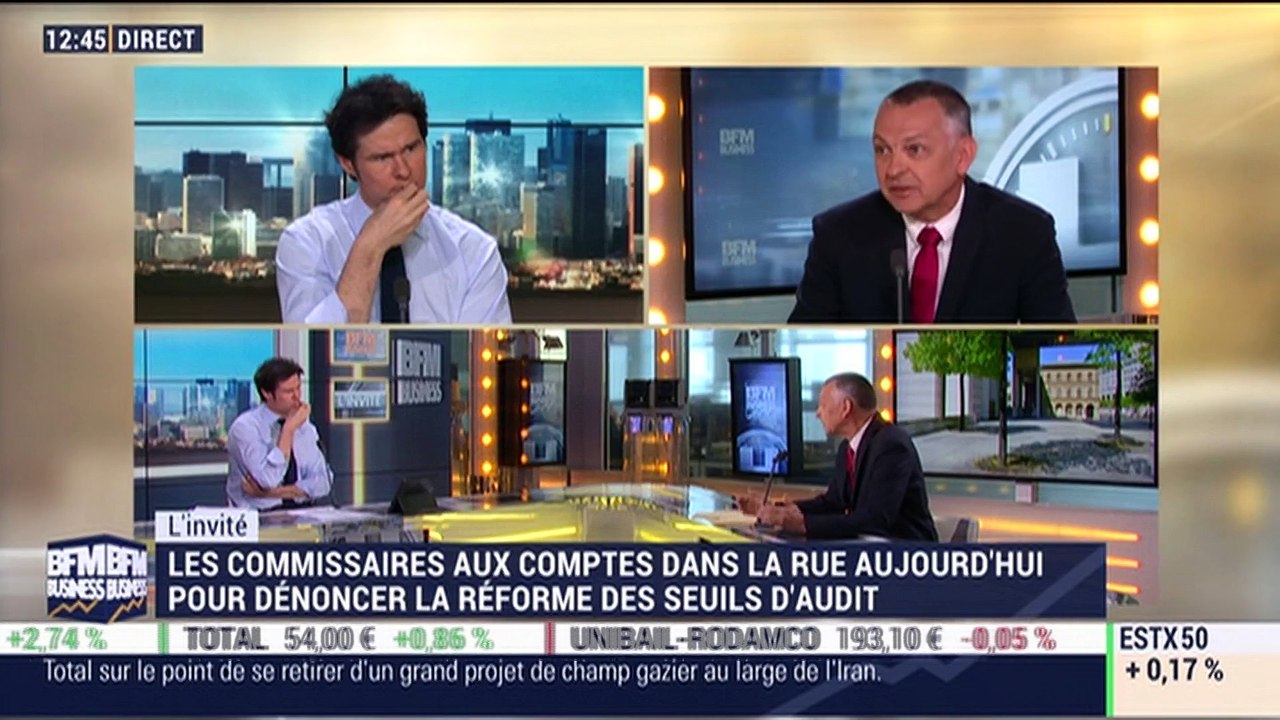 Jean Bouquot: "Il y a des chefs d'entreprise qui apprécient le rôle des commissaires aux comptes" - 17/05