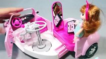 Princess Little Mimi Shopping Car & Baby Doll Velcro Cutting Surprise Eggs Toys
