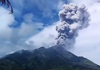Mount Merapi Erupts Twice in Eight Hours