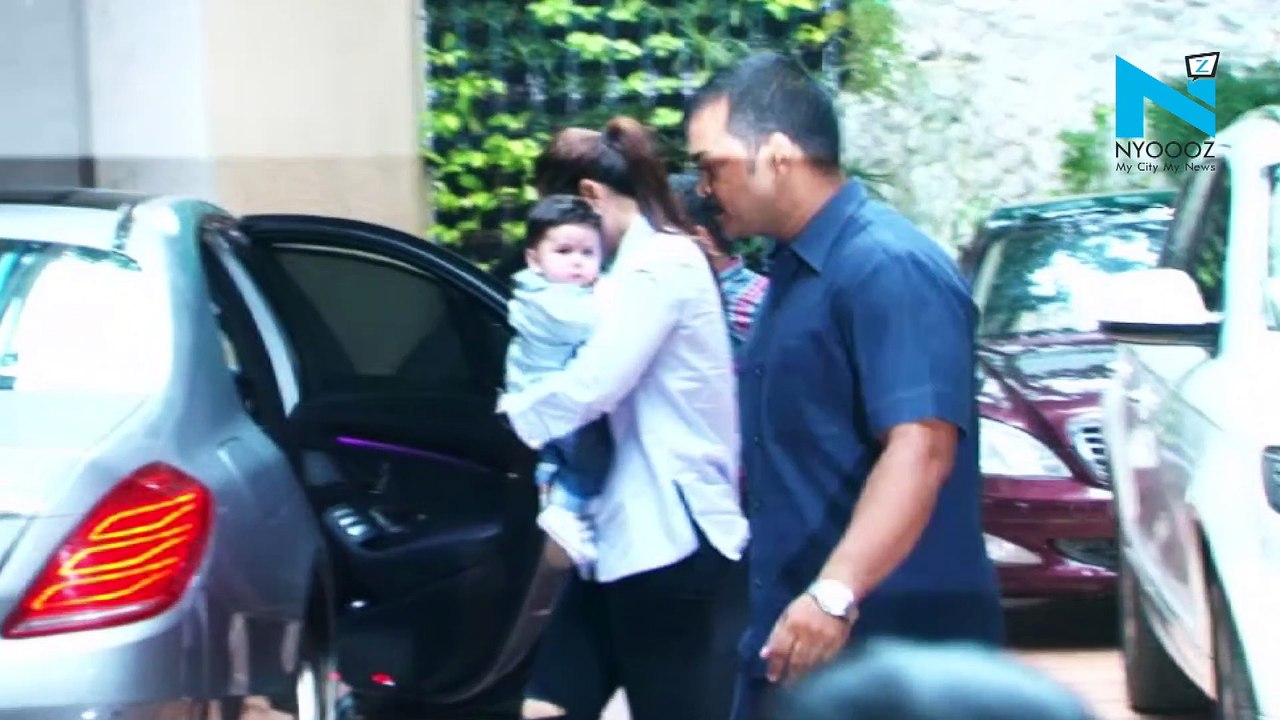 Awwdorable! Taimur Ali Khan looks cute in ponytail