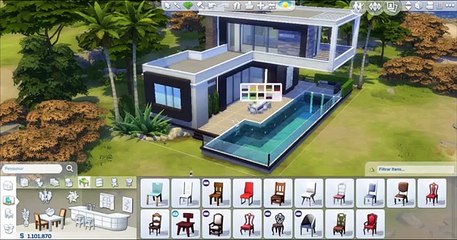 Construindo uma CASA ULTRA MODERNA - Parte 2/2 - The Sims 4