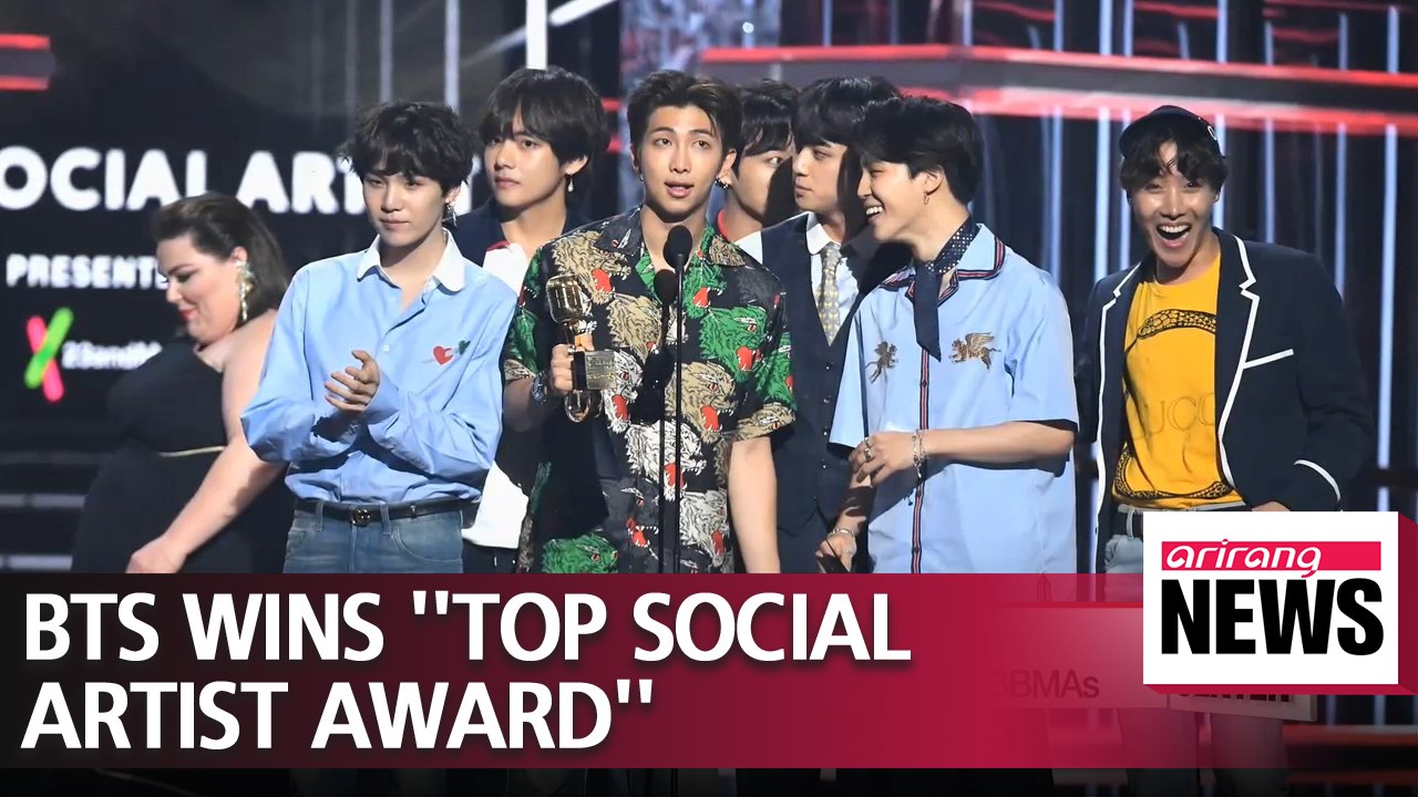 BTS wins "Top Social Artist" award two consecutive years in BBMAs