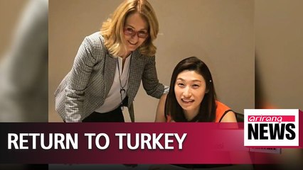 S. Korea's volleyball star Kim Yeon-koung returns to Turkish league