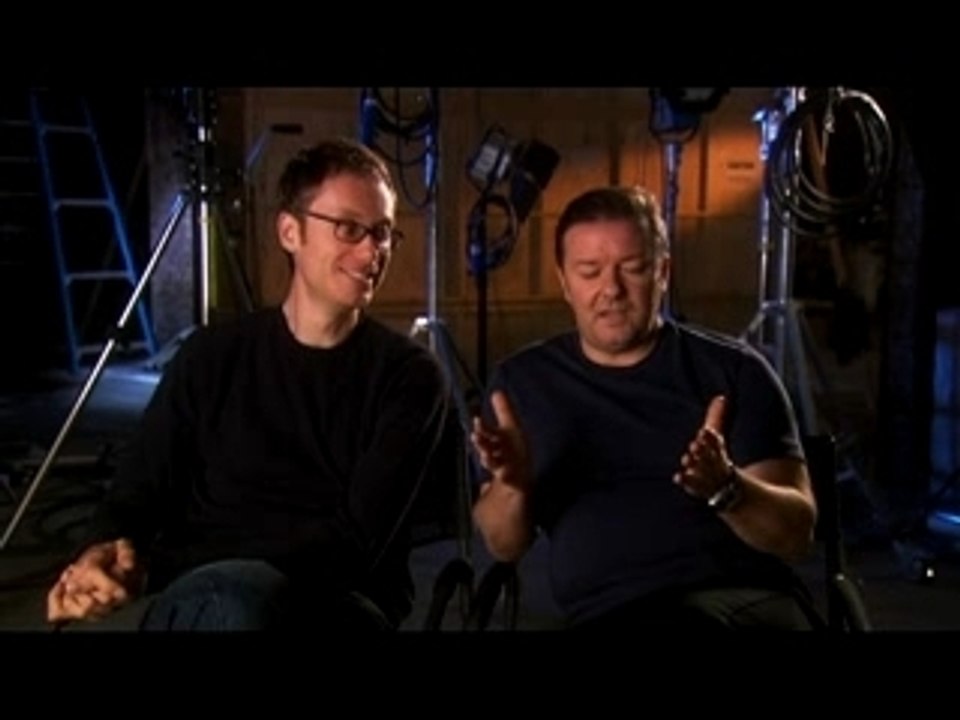 Extras--Interview  Stephen Merchant and Ricky Gervais part 2