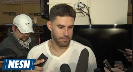 J.D. Martinez recaps launching two homers in 5-0 win