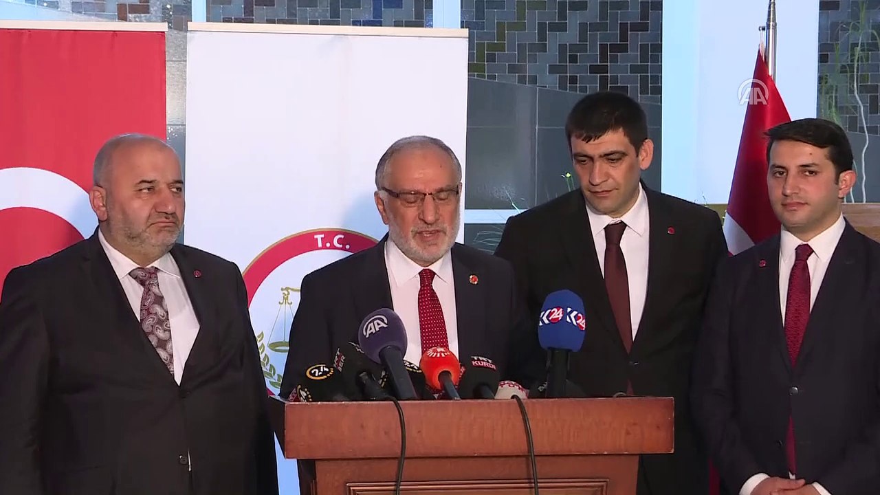 Saadet Partisi Milletvekili aday listelerini teslim etti - ANKARA