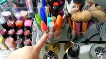 DIY Vanity (Ikea dupe) under $100 | Makeup Collection Dec new