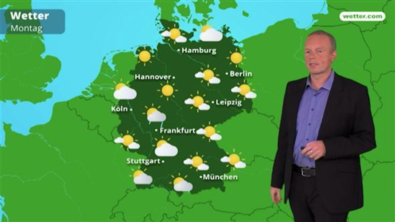 Das Wetter in Deutschland am 21. Mai 2018
