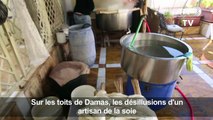 Un artisan de la soie damascène lutte pour préserver son métier