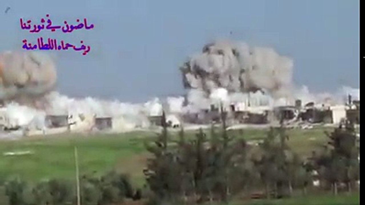 معصوم شامیوں پر آسمان سے برستی ہوئی  آگ