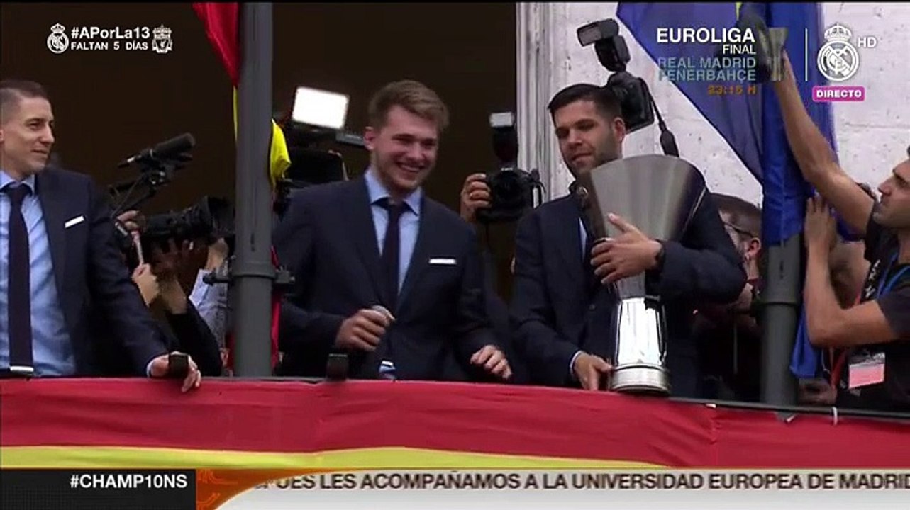 "¡Luka quédate!", los cánticos de la afición a Doncic