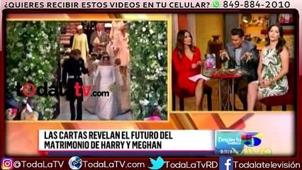 Las cartas revelan el futuro de la boda real 2018-Telemicro-Video