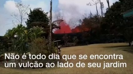 Imagem impressionante no Havaí