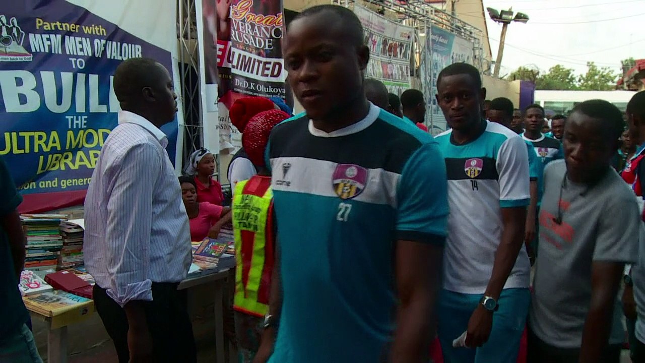 Nigeria's rising Mountain Top FC owned by evangelical church