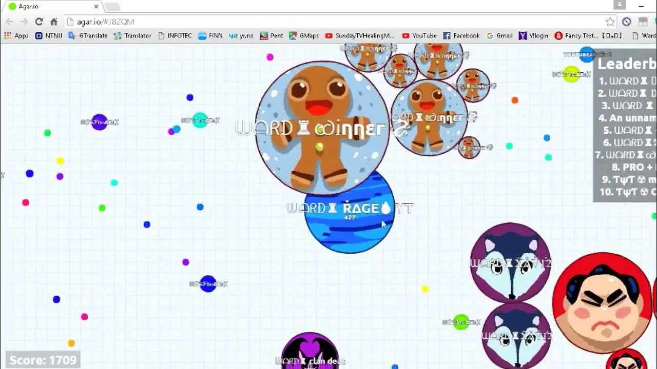 Agar.io  Insane splitrunning montage