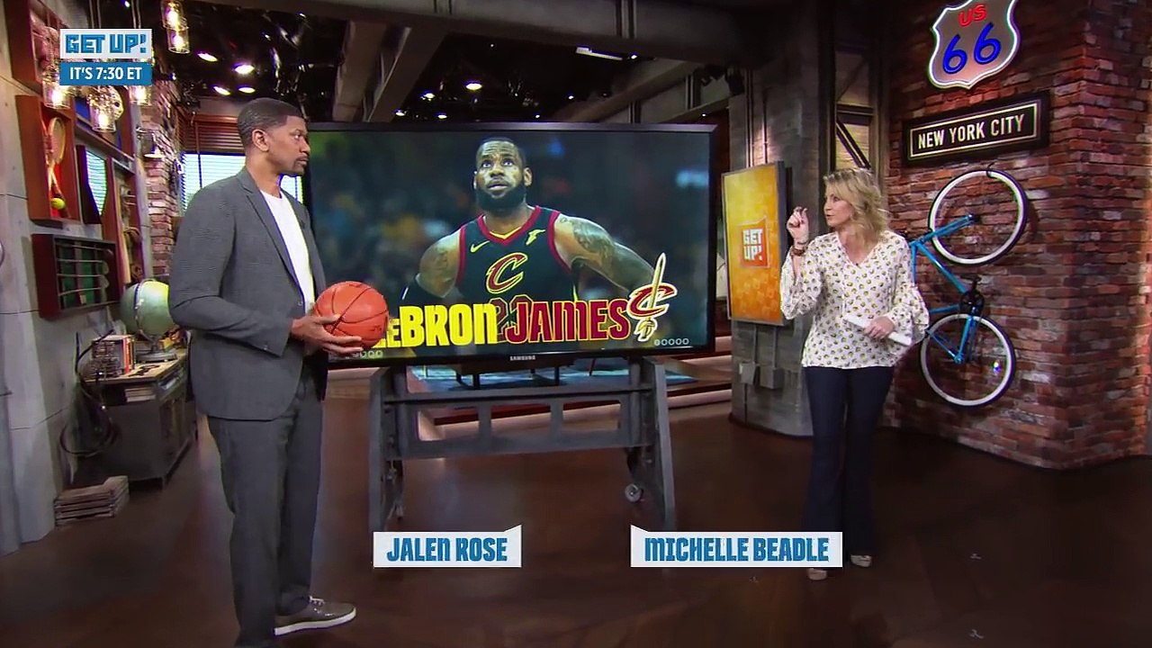 Jalen Rose breaks down film of LeBron James picking apart Celtics in Game 3 | Get Up! | ESPN