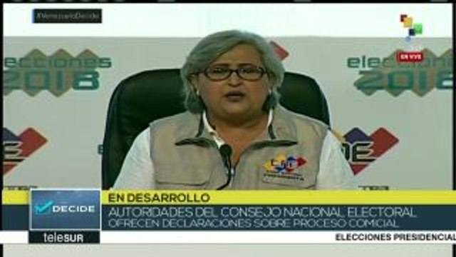 Tibisay Lucena: Pdte. Nicolás Maduro obtiene casi 6 millones de votos