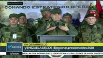 Venezuela: Ministro de Defensa se pronuncia sobre las elecciones