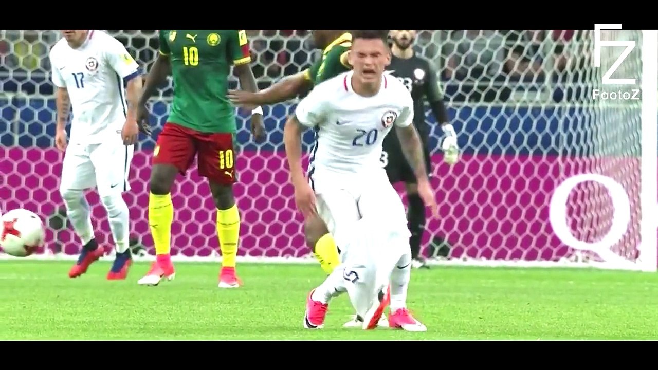 Funny Fouls in Football  HD