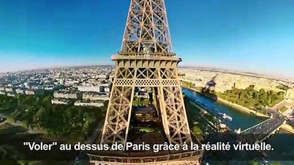 La réalité virtuelle pour "voler" au-dessus de Paris
