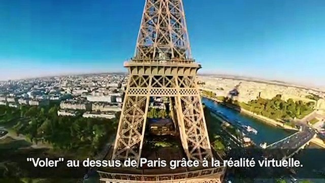 La réalité virtuelle pour voler au-dessus de Paris