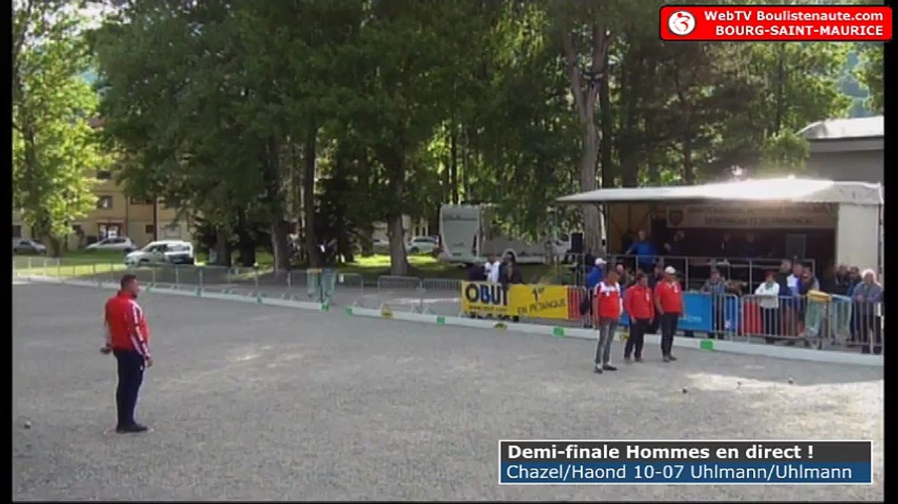 Championnats Régionaux Rhône-Alpes 2018 : Demi-finale hommes CHAZEL vs UHLMANN