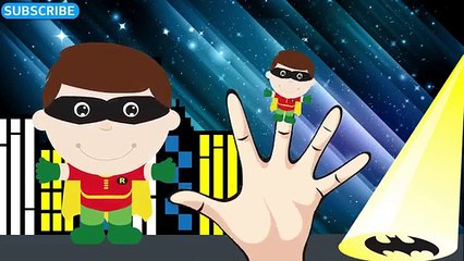 finger family batman and robin finger family song