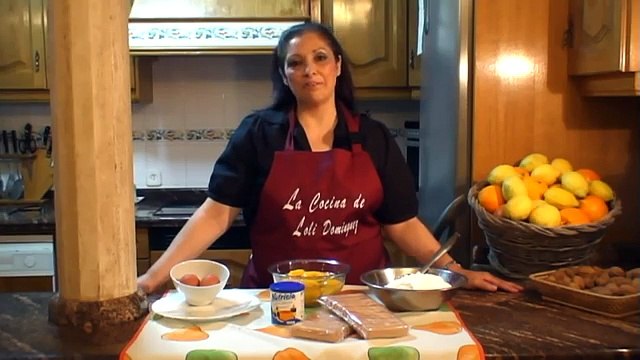 Receta Tarta helada de melocotón - Recetas de cocina, paso a paso, tutorial