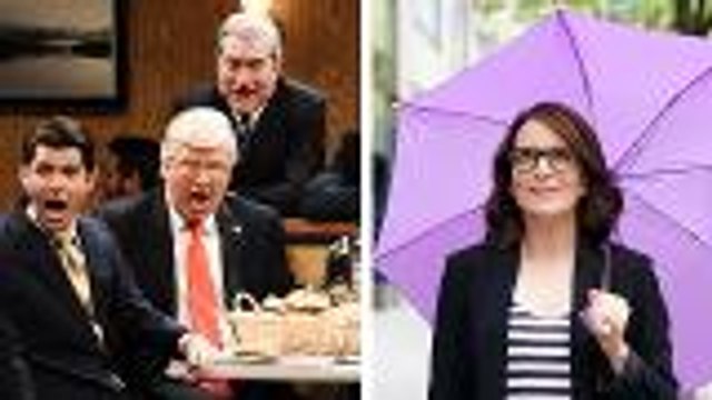 'SNL' Rewind: Tina Fey Hosts, Donald Trump Meets ‘Sopranos,’ Royal Wedding Satirized | THR News