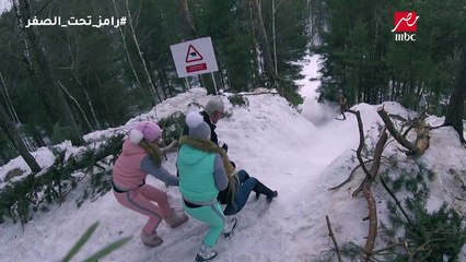 هنا الزاهد تفقد وعيها في#رامز_تحت_الصفر